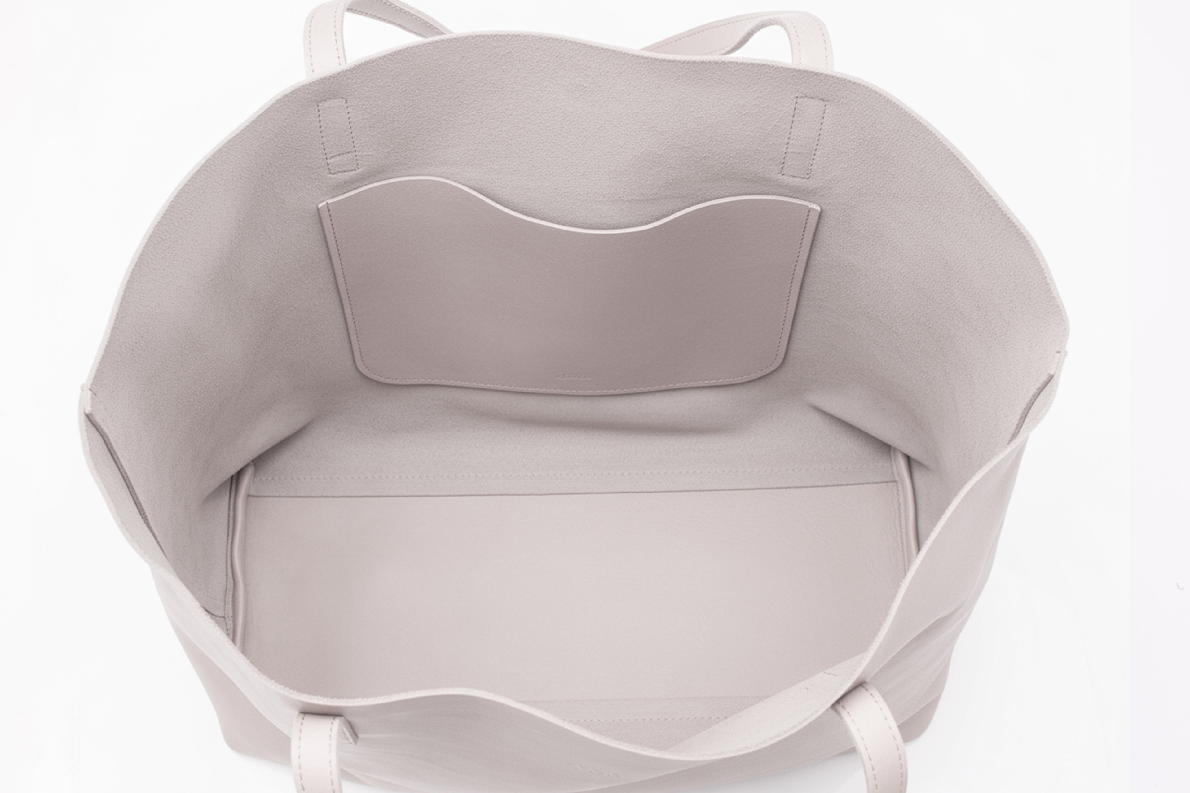 Anni - Taupe grey leather