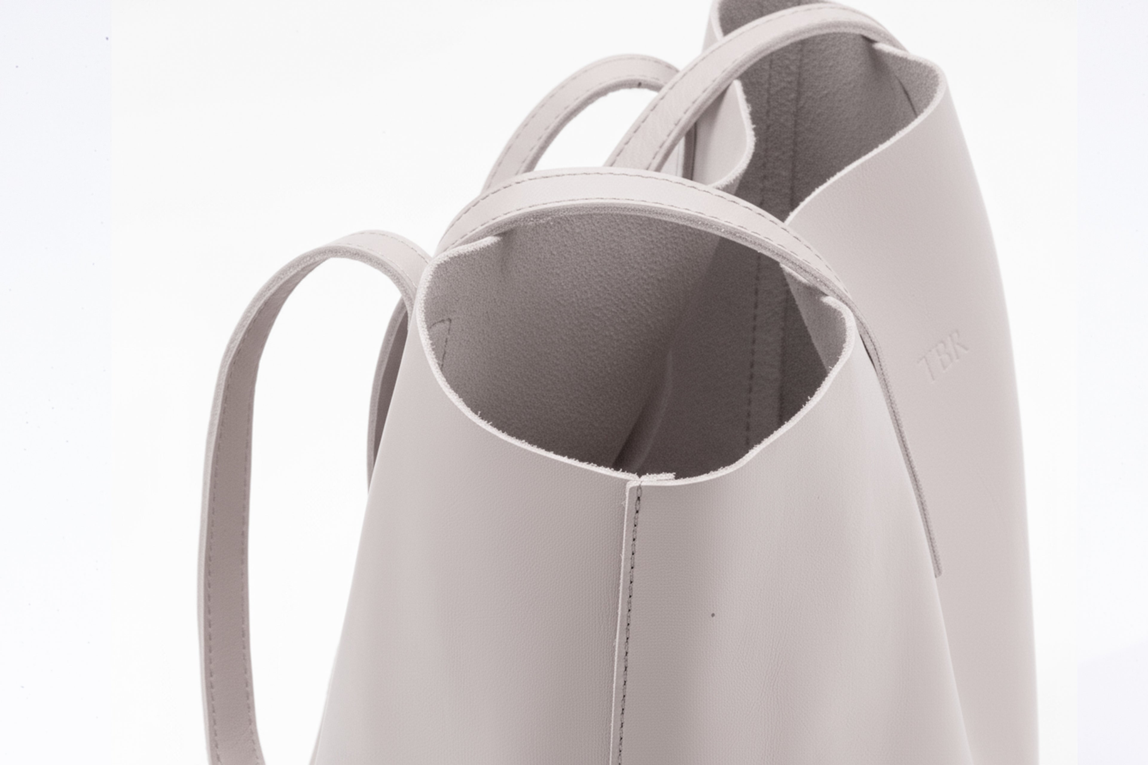 Anni - Taupe grey leather